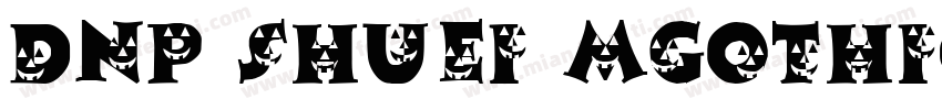 DNP Shuei Mgothic St字体转换
